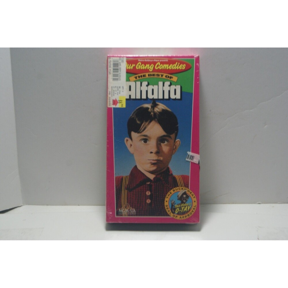 New Sealed Our Gang Comedies The Best Of Alfalfa VHS Tape Funny Vintage